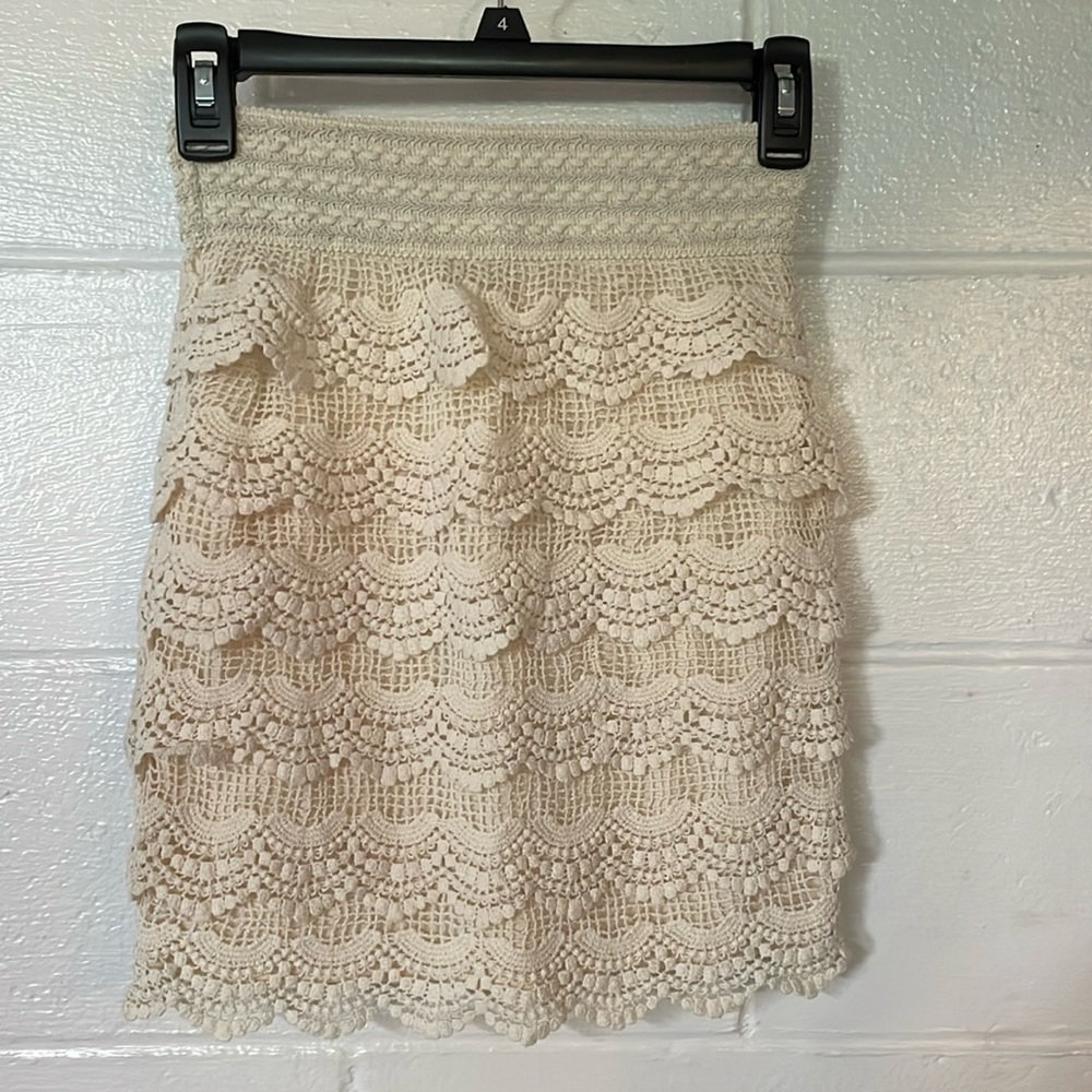 Layered Lace Skirt